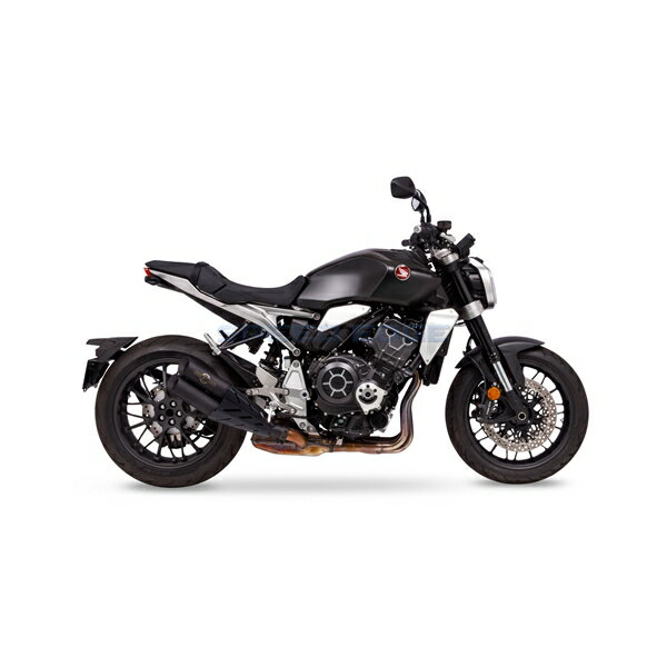 MORIWAKI モリワキ 01810-4G1U7-00 CB1000R 18-20/21- Slip-On Exhaust CROSS-SHORT TWIN BLACK