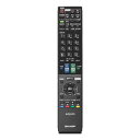 シャープ 液晶テレビ用リモコンRRMCGA881WJSA(0126380047)