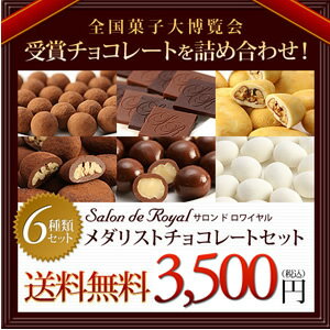 全国菓子大博覧会で受賞商品がここに集結!!【メダリスト　6種入り】【FS_708-7】【FD】