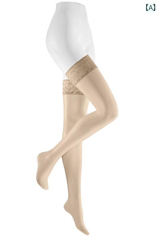 レディース ストッキング ドイツ製のカノピーKunert Mystique 20D天鵝絨インビジブルシルクスムースハイソックスストッキング。