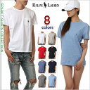 ラルフローレン ポケット Tシャツ メンズ レディース POLO RALPH LAUREN 半袖 Tシャツ ロゴ 無地 大きいサイズ ポロ ラルフ アメカジ ストリート系 ヒップホップ ダンス 衣装 USA ブランド ファッション 白 黒 赤 紺 グレー【メール便対応可】