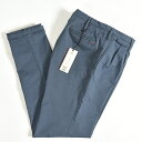 ピーティーゼロウーノ PT01 【送料無料】【2019年春夏新作】チノパンツ worn out elegance ARIAL ストレッチ スラックス メンズ 春夏 2タック コットン 無地 ネイビー/L XL 3XL/イタリア ブランド カジュアル【サマーセール】【クリアランス】ベルトプレゼント