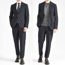 LARDINI ラルディーニ スーツ セットアップ 2B シングル メンズ ビジネス カジュアル 春夏 ダーク ネイビー 濃紺/XS S M L XL 2XL /イタリア トラベル【あす楽対応_関東】