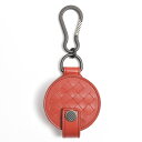 【Winter SALE】【30%OFF】ボッテガヴェネタ BOTTEGA VENETA 【送料無料】イヤホン ケース メンズ レディース イントレチャート レザー オレンジ/イタリア ブランド 男女兼用 ギフト