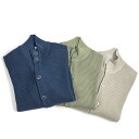 【ポイント10倍】【30%OFF】グラン サッソ Gran Sasso ニット カーディガン ハイネック ミドルゲージ メンズ 春夏 コットン 100% 無地 イタリア ブランド S ~ 3XL