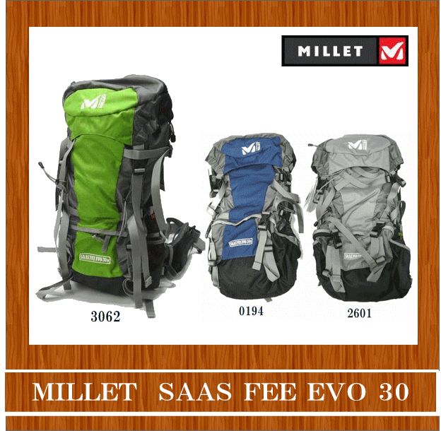 【30%OFF 送料無料!!】MILLET/ミレー SAAS FEE EVO 30/MIS0114