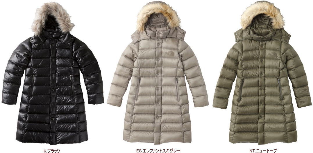 【2018-19 Fall&Winter】【送料無料】THE NORTH FACE/ノースフェイス Explore Nuptse Coat(エクスプローラーヌプシコート[レディース])/NDW91862【ダウン】【ロングコート】