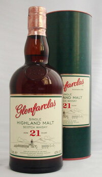 Glenfarclas 21Y 43% 700mlե饹12ǯ