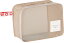 トラベルグッズ gowell くるくる収納BOXポーチ Sサイズ ベージュ