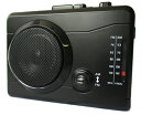 AM/FMラジオカセットレコーダー 楽々ラジカセPC KR-01