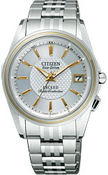 ☆送料無料　25％OFF☆　CITIZEN シチズン　EXCEED　エクシード エコ・ドライブ電波時計 [ペア]　レディース 【EBD75-5012】