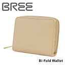 ブリー BREE 財布 BORNHOLM105 nature ネイチャー 【二つ折り財布 メンズ レディース ヌメ革 レザー ナチュラル】