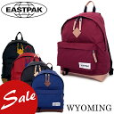 イーストパック EASTPAK バックパック EK811 WYOMING 【 ワイオミング 】【 デイパック リュックサック メンズ 】