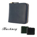 【6/24(日)20時から4h限定ポイント最大43倍】ハックニー Hackney 二つ折り財布 HK-800 【 ラウンドファスナー 財布 ブライドルレザー イタリアンレザー メンズ 】
