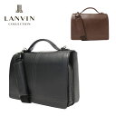 ランバンコレクション ブリーフケース メンズ 日本製 サントル 286205 LANVIN COLLECTION 2WAY ショルダーバッグ ビジネスバッグ 本革 レザー