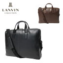 ランバンコレクション ブリーフケース メンズ 日本製 サントル 286503 LANVIN COLLECTION ビジネスバッグ A4 本革 レザー