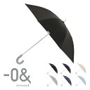 ゼロアンド 長傘 晴雨兼用日傘 40cm ミニパラソルアンブレラ メンズ レディース LDB-40PS -0& zeroand | 雨傘 UV 遮光 遮熱 日傘 シンプル おしゃれ 紫外線対策 軽量 UVカット 撥水 はっ水