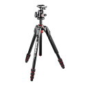【開封品 未使用】マンフロット(Manfrotto)MK190GOA4TB-BH 190 Go!アルミニウム三脚4段+ボール雲台キット