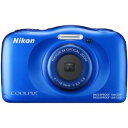 ニコン(Nikon) デジタルカメラ COOLPIX W100 ブルー