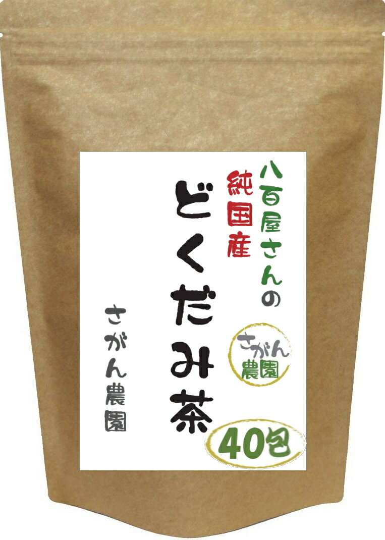 どくだみ茶 お得用 3.0g×40包 【どくだみ茶 国産/どくだみ茶 パック/どくだみ茶 メール便/どくだみ茶 送料無料/ドクダミ茶 送料無料/ドクダミ茶 ティーバッグ/メール便 送料無料/ノンカフェイン/デトックス/ダイエット飲料/ダイエット茶】 10P09Jul16