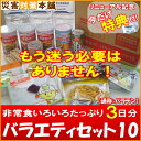 【非常食セット】バラエティセット10(バラテン)【