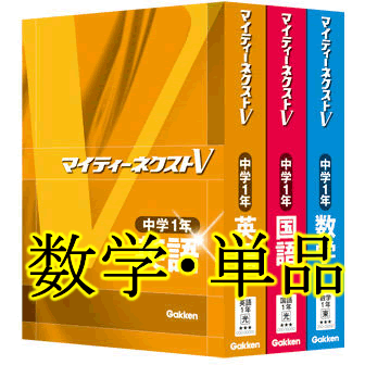 マイティーネクストV中学1年・数学