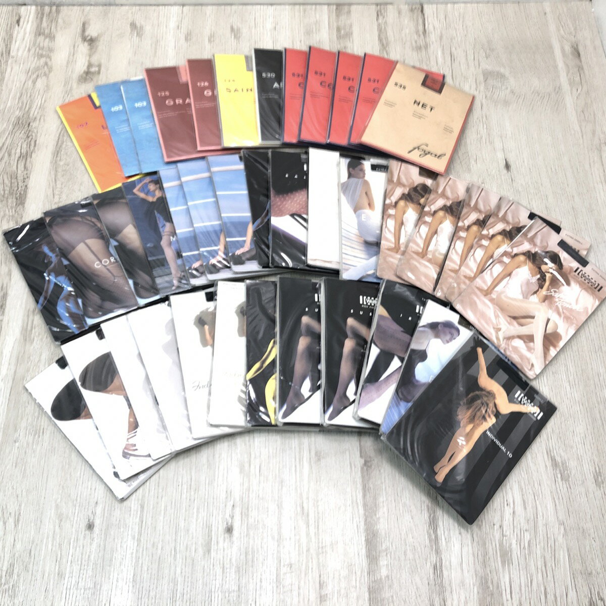 【未使用品】FOGAL Wolford ストッキング まとめ売り【1】 40点 Sサイズ XSサイズ 高級ストッキング 海外ブランド