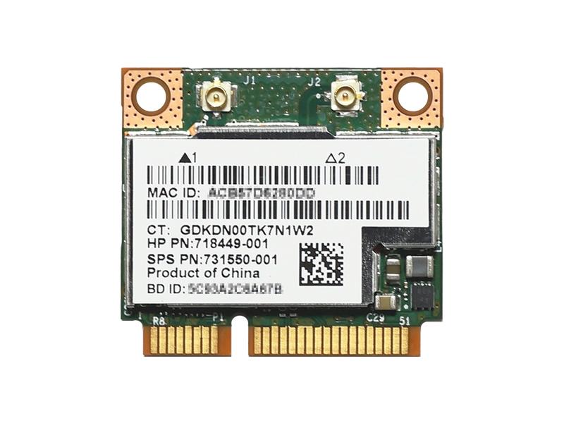 Broadcom BCM943228HMB fAoh 2x2 802.11a/b/g/n ő300Mbps + Bluetooth 4.0 PCIe Mini half LANJ[h