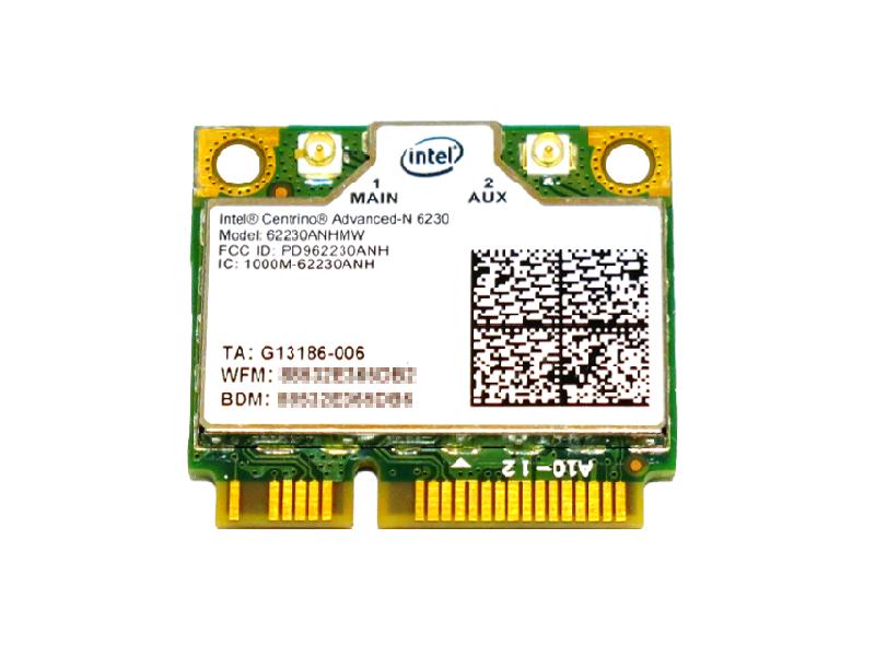 Ce Intel Centrino Advanced-N 6230 Dual Band 802.11a/b/g/n 300Mbps + Bluetooth 3.0 PCIe Mini half LANJ[h 62230ANHMW