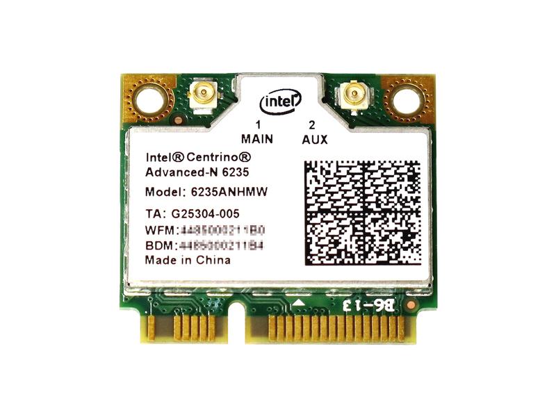 Intel Centrino Advanced-N 6235 Dual Band 802.11a/b/g/n 300Mbps + Bluetooth 4.0  LANJ[h 6235ANHMW