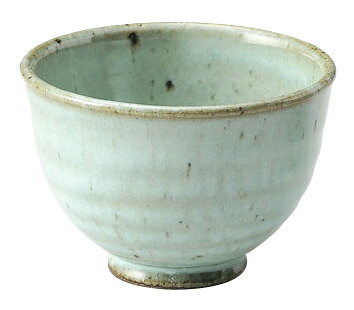 緑青磁飯茶碗（小）【萬古・万古・ばんこ・陶器・ごはん・飯・丼】