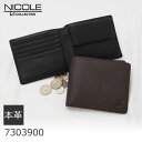 【ネコポス対応】 nicole ニコル 財布 サイフ メンズ...
