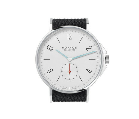 正規品　NOMOSノモス　Ahoi「アホイ」　自動巻きノンデイト　　200m防水　ドイツ製　バウハウスデザイン 　2013年新作モデル　　 入荷しだい☆正規品　ノモス　アホイ自動巻き☆　職人さんも納得の価格と品質　ドイツの職人技術で仕上げた腕時計です。☆　ノモス初200M防水時計　ご予約特典あり