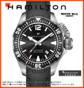【36回無金利対象】【】正規品ハミルトン【HAMILTON】2016新作 カーキKHAKI OpenWater【オープンウォーター】本格ダイバーウォッチ300m防水【H77605335】自動巻き【ラバーストラップ】
