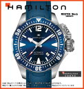 【36回無金利対象】【】正規品ハミルトン【HAMILTON】2016新作 カーキKHAKI OpenWater【オープンウォーター】本格ダイバーウォッチ300m防水【H77705345】自動巻き【ラバーストラップ】