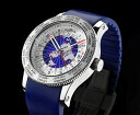 正規品フォルティスFORTIS　2012年新作　LIMITED MODEL B-47ワールドタイム　GMT　世界限定2012本　ブルーシリコンラバー☆正規品フォルティス限定モデル リミテッド・エディション世界限定2012本　日本には数10本の入荷予定☆　ご予約品　