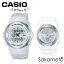 国内正規品 CASIO ペアーウォッチ「オールホワイト」G-SHOCK&BABY-G デジアナモデル 二人の絆を確かめ合える腕時計【プレゼントに最適】【カップル】【2本ペア】文字刻印で世界に1つだけのペアウォッチ【G-300LV-7AJF&BGA-100-7B3JF】