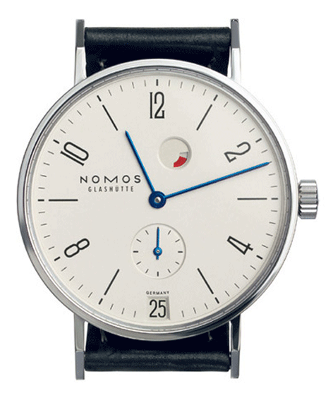 2/21値上げ決定　正規品ノモス　NOMOS　タンジェント　手巻き時計　パワーリザーブインジケーター搭載　ホワイト文字盤　送料無料正規品NOMOSノモス　タンジェント　パワーリザーブインジケーター搭載モデル　