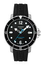 正規品TISSOT ティソ シースター「SEA STAR」300m防水 自動巻き ブラック文字盤 ラバーストラップ T066.407.17.057.00【smtb-m】送料無料 メーカーお取り寄せ