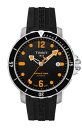 正規品TISSOT ティソ シースター「SEA STAR」300m防水 自動巻き ブラック文字盤 ラバーストラップ T066.407.17.057.01【smtb-m】送料無料 AL