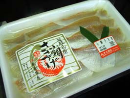 若狭名産「小鯛笹漬」