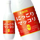 二東(イードン)マッコリ 1Lペット (1ケース15本) 【送料無料】(北海道・沖縄は送料1000円、クール便は+700円)【ラッキーシール対応】