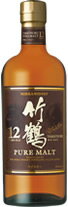 ISC2007　金賞受賞！ニッカ竹鶴12年・ピュアモルト　40度　700ml