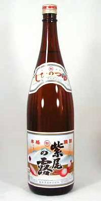 軸屋酒造　芋焼酎　紫尾の露　1800ml...:sake-gets:10000108