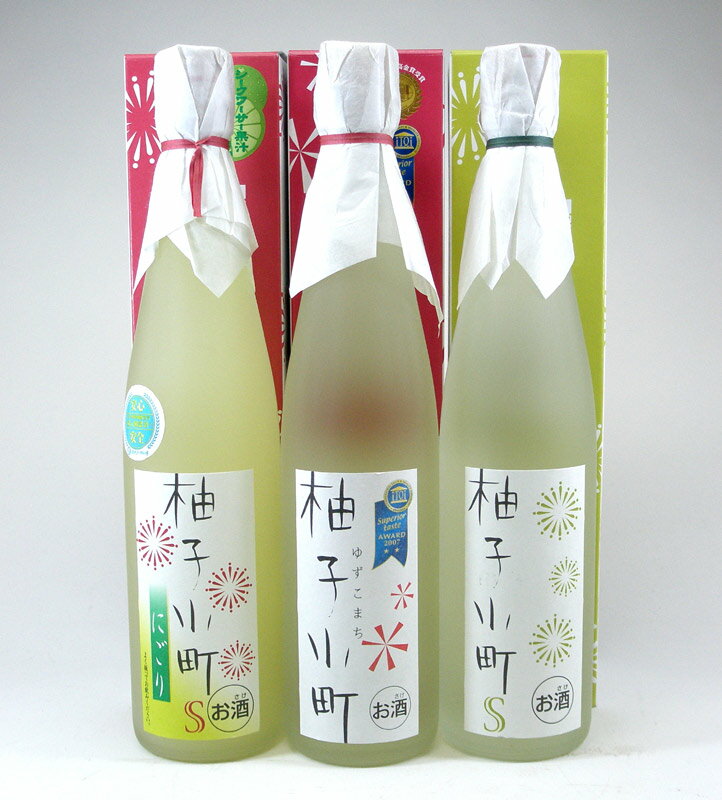 壱岐焼酎　ゆずリキュール　トリプル柚子小町S　500ml×3本