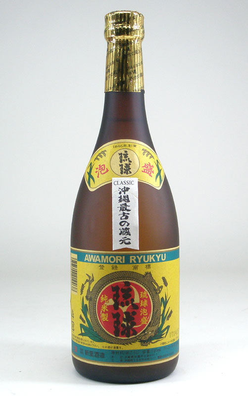 【送料無料6本セット】新里酒造　琉球クラシック　古酒泡盛　25度　720ml×6心より感謝の気持ちを込めて贈り物に！