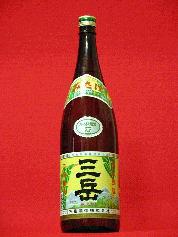 三岳 25度 1800ml...:sake-ichibun:10000010