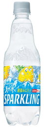 ［飲料］2ケースまで同梱可★<strong>サントリー</strong>　<strong>天然水</strong>スパークリング　レモン　<strong>500ml</strong>PET　1ケース24本入り　（南アルプス）（無糖）（強炭酸水、タンサン水）SUNTORY