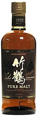 〔ウイスキー〕24本まで同梱可★40度　竹鶴12年　ピュアモルト　700ml