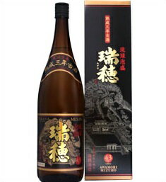 43度　瑞穂　3年古酒　1800ml瓶　泡盛（本島那覇市・古酒）　瑞穂酒造 沖縄県　化粧箱入【RCPmara1207】【2sp_120706_a】